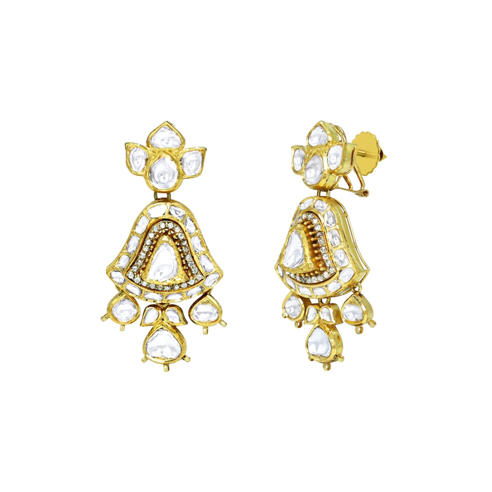 Earring with (SNO5760-KMNE3150) Necklace